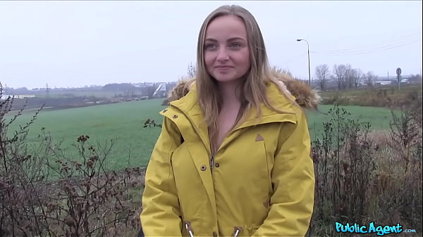 Image Public Agent - Petite blonde college girl with big ass gets sweaty and pink as she cums on my cock