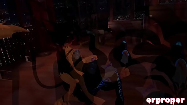Image Vrchat two furries one beautiful night