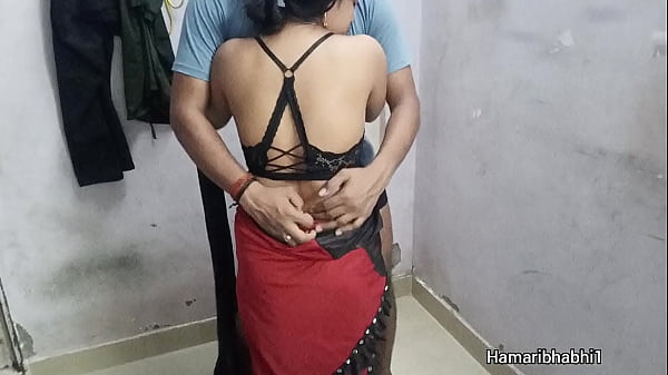 Image Desi bhabhi in saree getting fucked by boyfriend while husband is at office. Indian Sex Video.