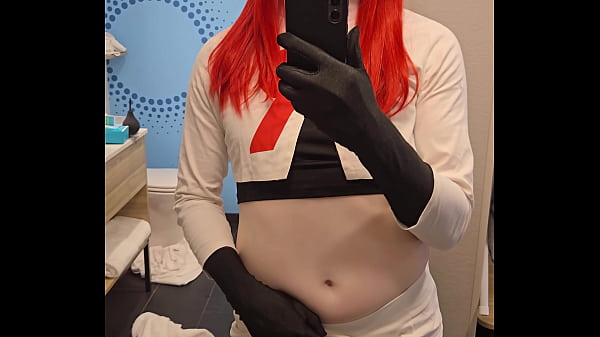 Image Team Rocket Jessie Cums a Lot Taking Monster Pink Cock - Chloe Cox