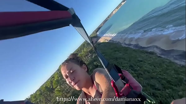 Image ACIDEENTEE! Fui pular de parapente e FIZ UM BOQUETE gostoso NO AR, mas n&atilde_o espar&aacute_vamos o final
