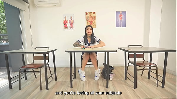 Image BIG ASS student fucks with the teacher to pass the class..SMALL TITS. Aradia Hellx