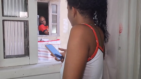 Image Minha vizinha safada fica excitada vendo meus v&iacute_deos porno e me chama para transar, E eu comi a puta gostosa