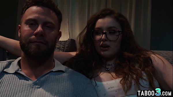 Image Big titted BBW babe Leana Lovings consoling her BF and fucking his big cock