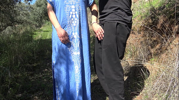 Image A horny Turkish muslim cuckold wife has sex in public with american soldier