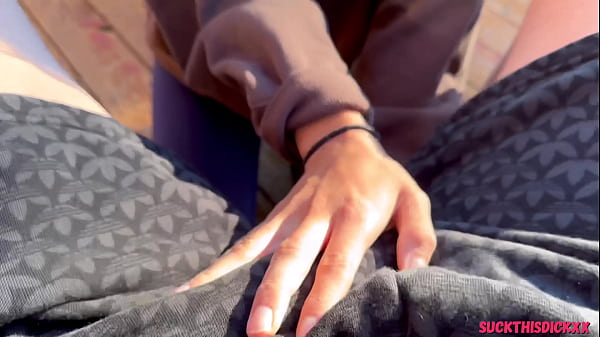 Image All Natural Teen Sucks Her Boyfriends Cock In The Woods & Swallows Cum