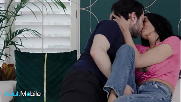 Image ADULTMOBILE - Brunette MILF Cheats On Her Husband With His Best Friend And Gets Her Tits Covered With His Cum