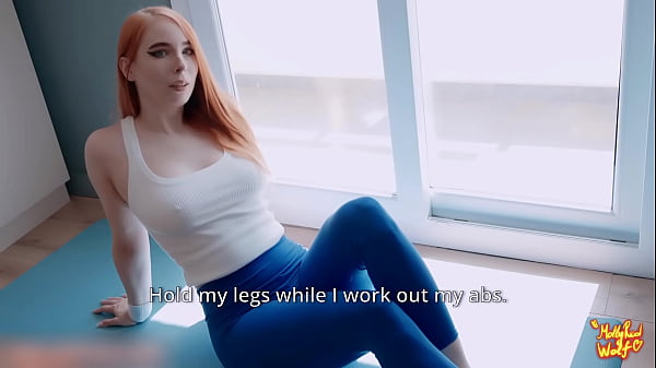 Image Sports training with stepsister -