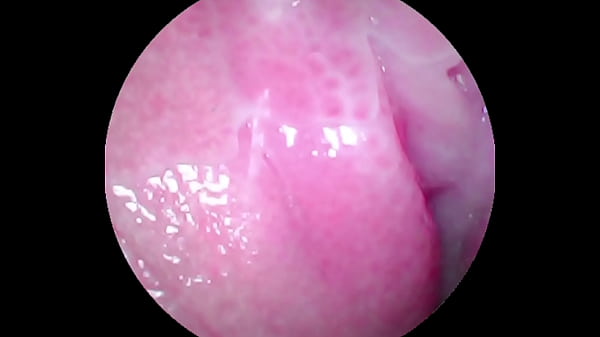Image Camera deep inside of the wet pussy and captured the intense female orgasm!!