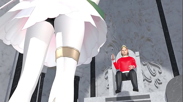 Image Redhead princess Reda will use her gorgeous body for diplomacy in the throne room