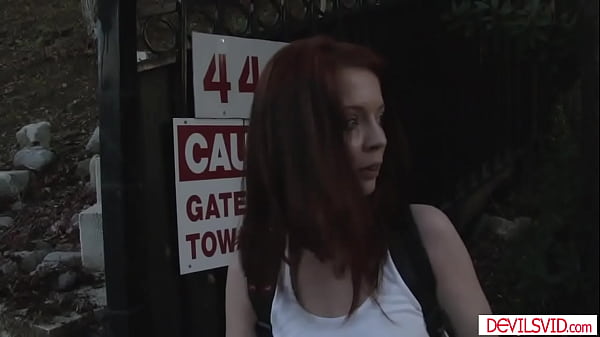 Image Lost teen babe getting fucked by three black men