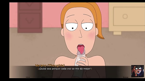Image Con condon no cuenta, LE AYUDO A SUMMER A PRACTICAR SUS MAMADAS Y ME CORRO EN SU BOCA - Rick y Morty Game/Clip