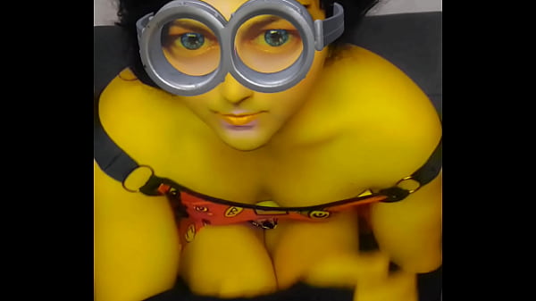 Image Minions Boy to Girl Shemale Yellow Legs