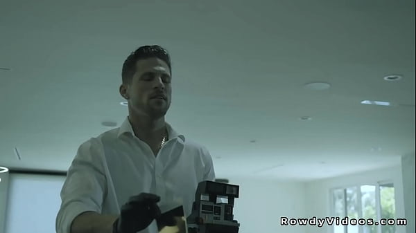 Image Unhomed tattooed man anal fucked by a rich muscular man