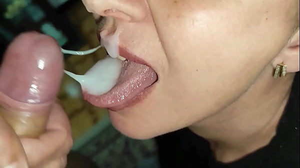 Image Blowjob Cum in Mouth & Cum Facial Amateur Mature MILF