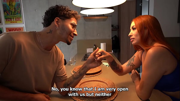 Image I flirt with my friend's boyfriend and he discovers us! but he ends up joining
