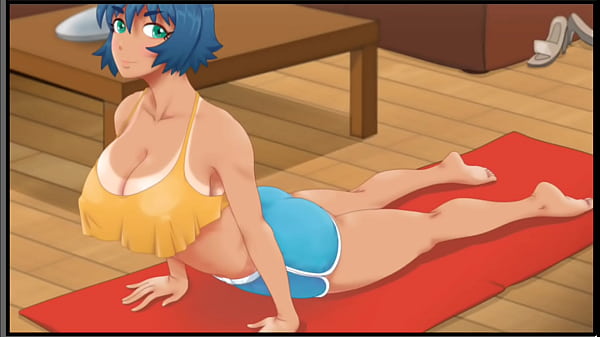 Image Milfy Cummy - Exercising with Amanda and getting my dick jerked off