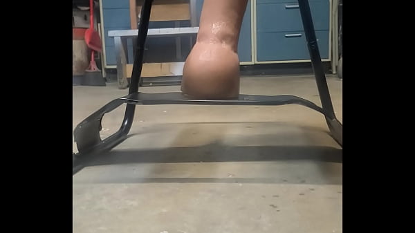 Image Big Hankeys dildo on the bouncy sex chair
