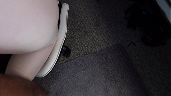 Image White girl gamer comes back for more Big Black Dick and he cums on her feet