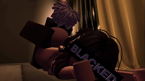 Image Roughed down by his HUGE BBC~ (BLACKED ROBLOX)