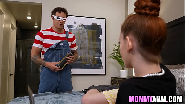Image Stepson found out stepmom is wearing buttplug