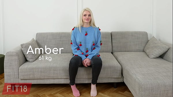 Image Fit18 - Amber Kawaii - Casting Tall Blonde German In White Bodysuit - 60FPS POV