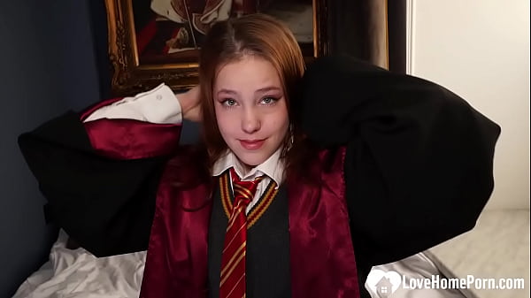 Image Sweet Witch Blows Teacher and Takes His Cock Up Her Ass