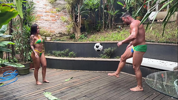 Image Two Petite Brazilians Managing A Big Cock