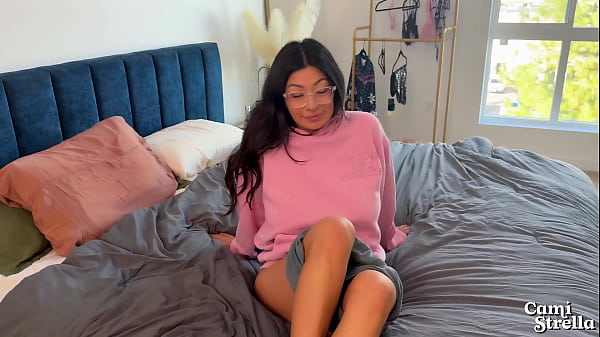 Image &ldquo_ARE THOSE MY BOXERS?!&rdquo_ Big titty Latina step sis SQUIRTS on my cock - Cami Strella x Lev Lieben