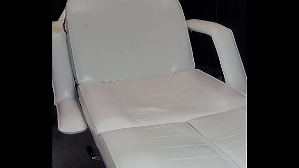 Image Hard fucking and masturbating on massage chair with butt plug, a lot of orgasm, wet girl like it