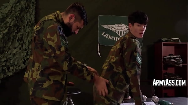 Image A Piece Of Art Gets An Army Twink Fucked By DILF Sweetheart