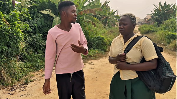 Image Nigerian village school girl taken to jungle and fucked
