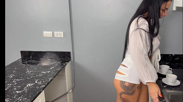 Image He Caught Me Making Coffee and Fucked Me on the Kitchen Table