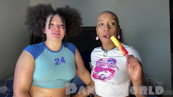 Image Popsicle Lesbians Make Out Then Fat Butt Biracial Slut Takes Backshots
