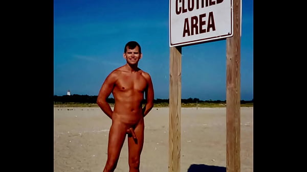 Image Vintage Naked in Public at Gunnison Beach in New Jersey