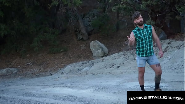 Image Muscle Hunk Hitchhiker Facefucked By Hairy Daddy - Roman Mercury, Jayson Parker - RagingStallion