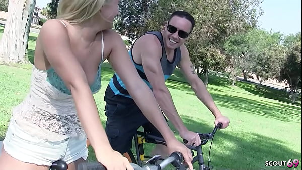 Image Blonde Girl with big natural saggy Tits and Ass Pickup for Hard Fuck and get intense Squirt Orgasm