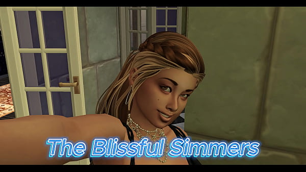 Image The Blissful Simmers Hot Sexy Girl Masturbating and Squirting on couch