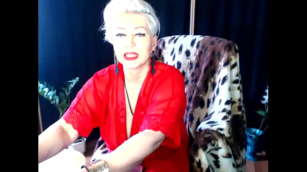 Image Mature wife for sale-12! (Aimee Hot MILF, aka AimeeParadise)... Cool whore, fishnet, moaning orgasm, red shoes...