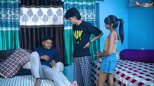 Image DESI VIRGIN GIRL HARDCORE FUCK WITH HER TWO FIREND'S WHEN SHE WAS ALONE AT HOME FULL MOVIE ( HINDI AUDIO )