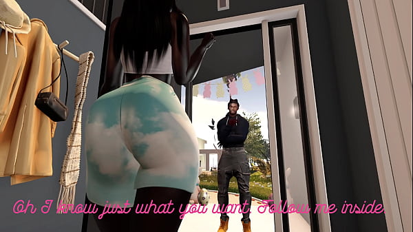 Image Second Life Black man landlord fucks Black woman
