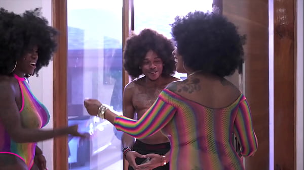 Image Groovy Ebony BBC Threesome