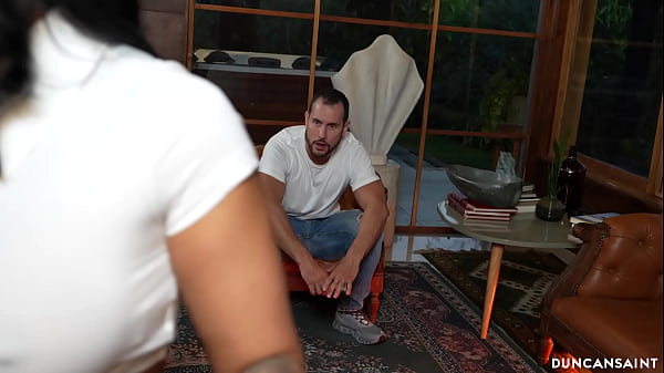 Image Desperate housewife entices new guy to fuck her while her husband is out