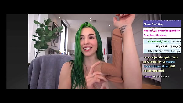 Image BILLIE EILLISH'S Stunt Double Sits on Dildo crazy - TRY NOT TO CUM