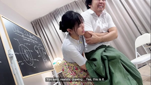 Image Teacher is really creampie while her horny