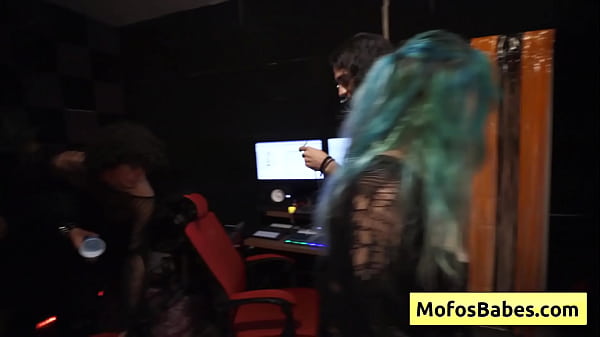 Image Horny natural big tit brunette craving dick and fuck the sound guy from a band (Nia Bleu, Brett Maker)