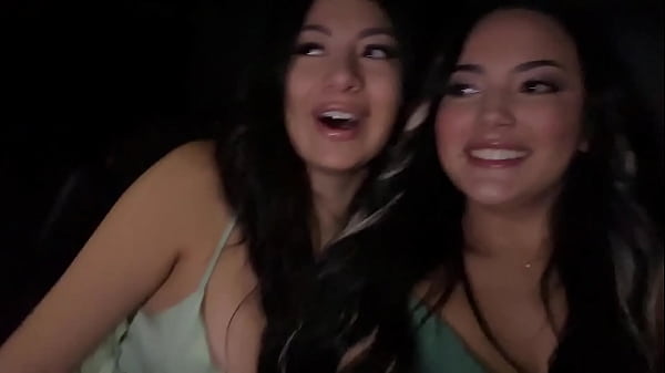Image Thick Latinas tip their uber driver with dripping wet pussy - Cami Strella and Nika Venom