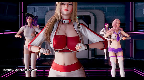 Image [MMD] Dreamcatcher - SCREAM Hot Striptease Ahri Akali Kaisa Evelynn Seraphine KDA League of Legends