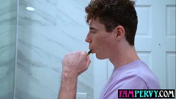 Image Teen Serena Sterling finds stepbros condom and she wants to see if it fits