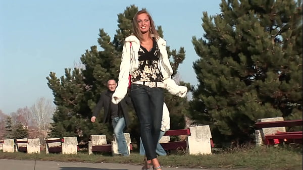Image Sexy Blonde Gets DP'd By two Hung Studs in Threesome Fun